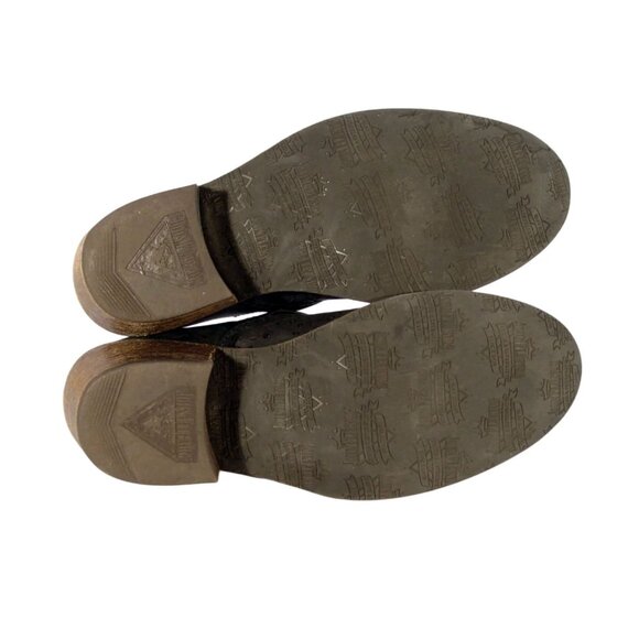 JOHN FLUEVOG Adriana Roxana Western Ankle Boots Heeled Booties 6 - Picture 7 of 10